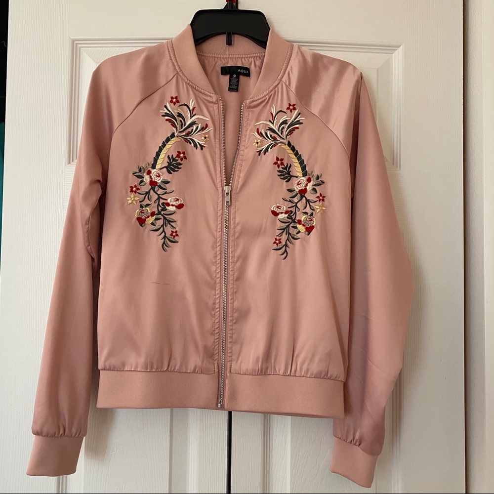 Gorgeous Pink and Floral Jacket